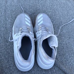 Adidas white shoes